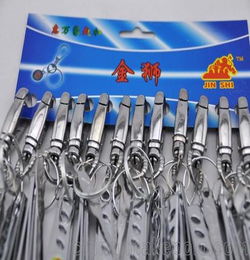 日用百貨批發(fā) 金獅合金吊牌618有孔指甲刀挖耳勺鑰匙扣外貿鑰匙扣